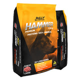 Ração Hammer Premium + Suplemento Bully Protein 1,2Kg
